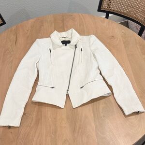 BCBGMaxAzria Women's White Jacket